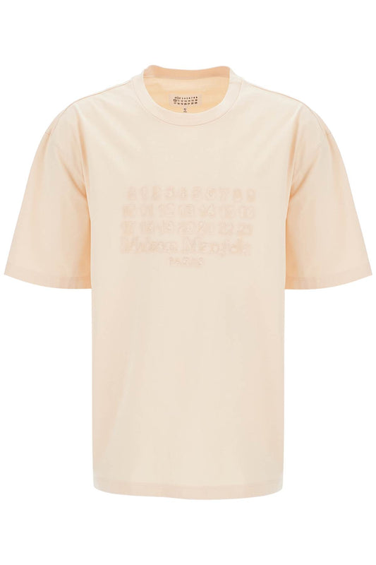 Maison Margiela embroidered numeric logo t-shirt Topwear Maison Margiela