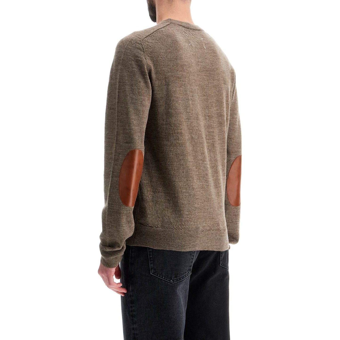 Maison Margiela "contrast patch pullover with Knitwear Maison Margiela