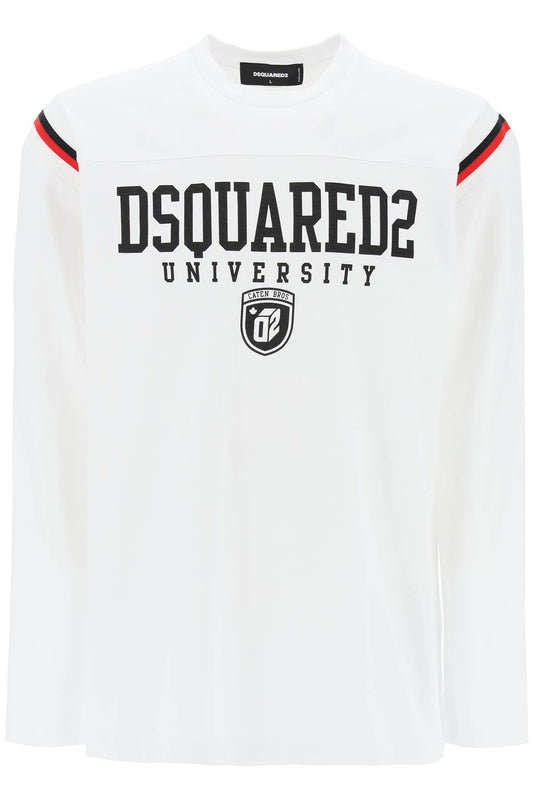 Dsquared2 long-sleeved varsity t-shirt Topwear Dsquared2