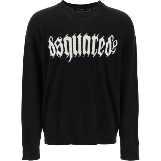 Dsquared2 gothic logo sweater Knitwear Dsquared2