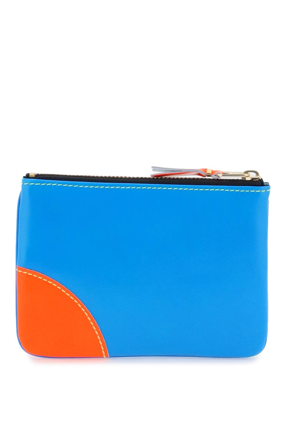 Comme Des Garcons Wallet fluo mini pouch