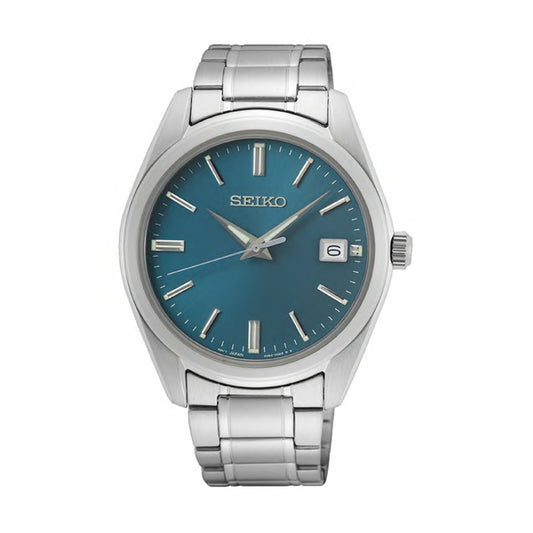 SEIKO Mod. CLASSIC GENT - PETROL BLUE WATCHES
