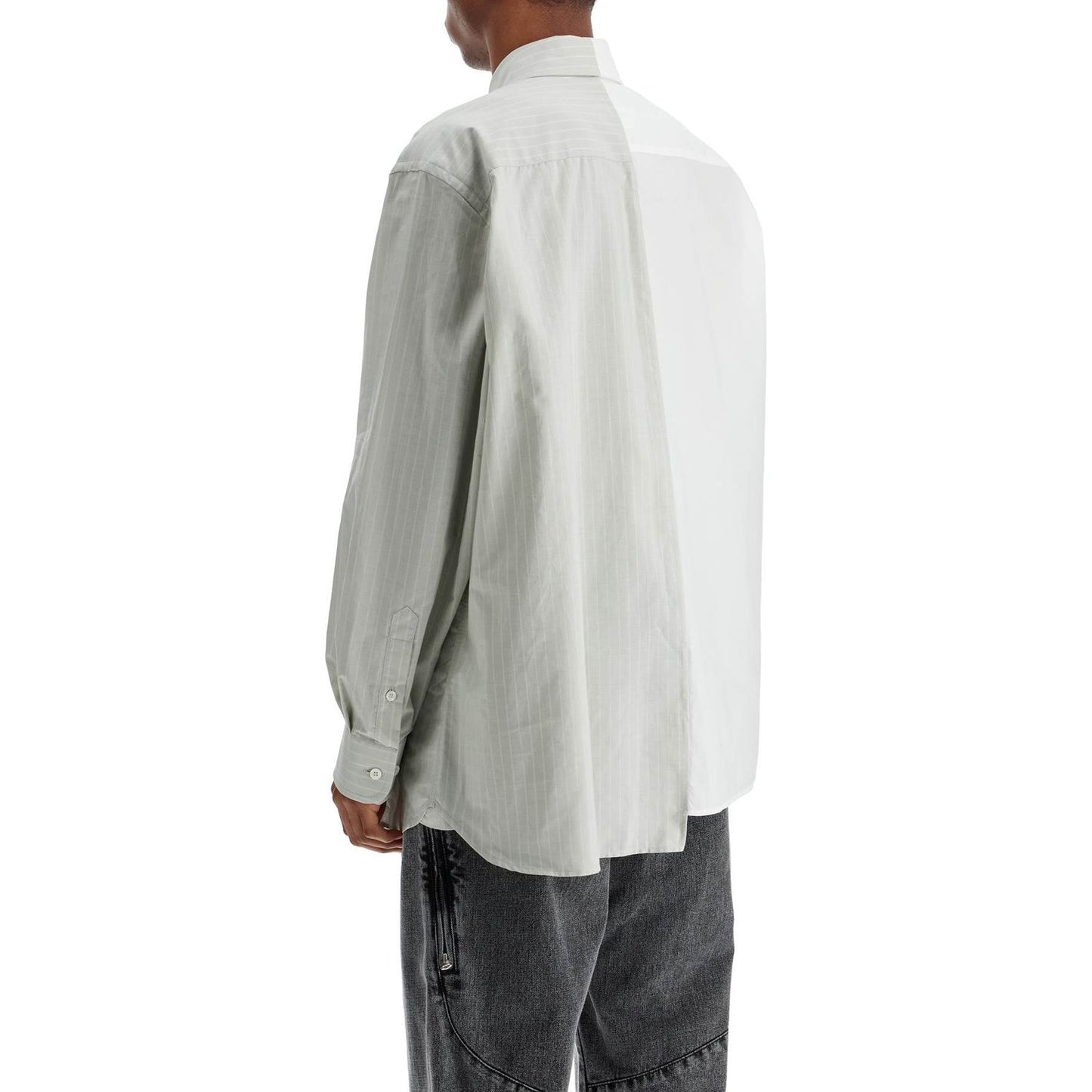 MM6 Maison Margiela asymmetric numeric shirt with Shirts MM6 Maison Margiela