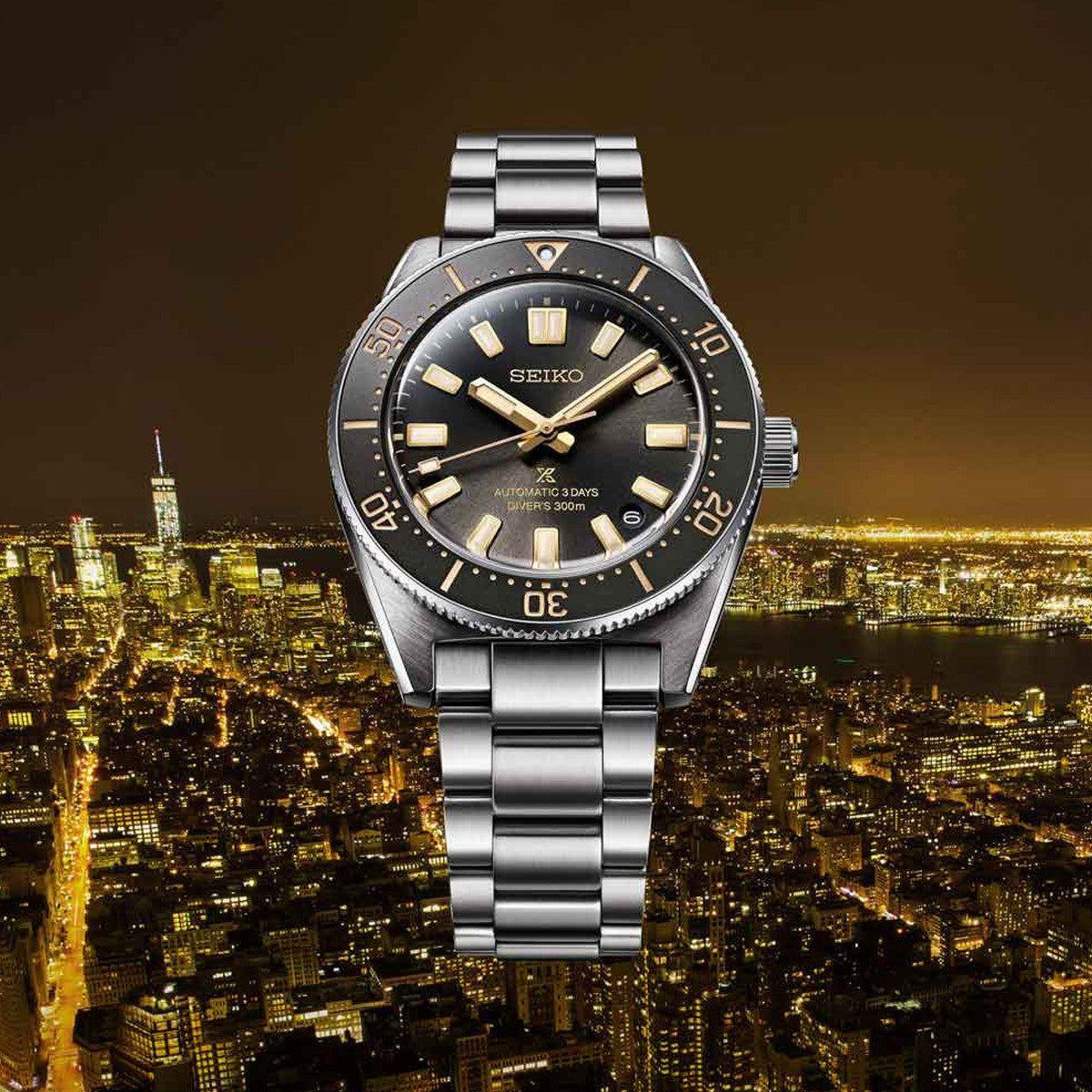 SEIKO PROSPEX Automatic 3 Days Diver's 300m - Special Edition 100th Seiko Anniversary + Extra Strap WATCHES SEIKO