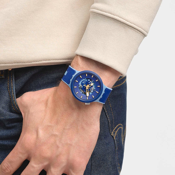 SWATCH Mod. BOUNCING BLUE READY STOCKED WATCHES,Wristwatch