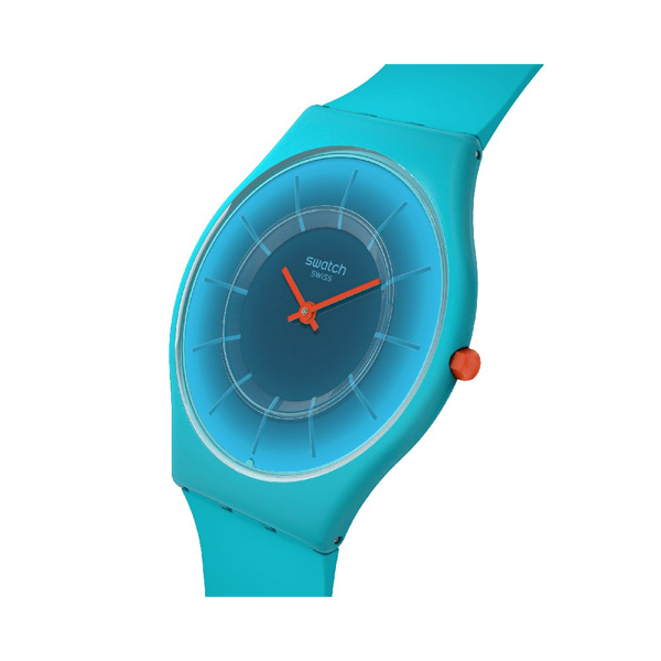SWATCH Mod. RADIANTLY TEAL READY STOCKED WATCHES,Wristwatch