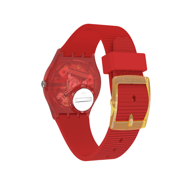 SWATCH Mod. RETRO-ROSSO READY STOCKED WATCHES,Wristwatch