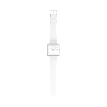 SWATCH Mod. WHAT IF…ALLWHITE? READY STOCKED WATCHES,Wristwatch