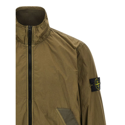 Stone Island Bicolor Polyamide Shell Jacket
