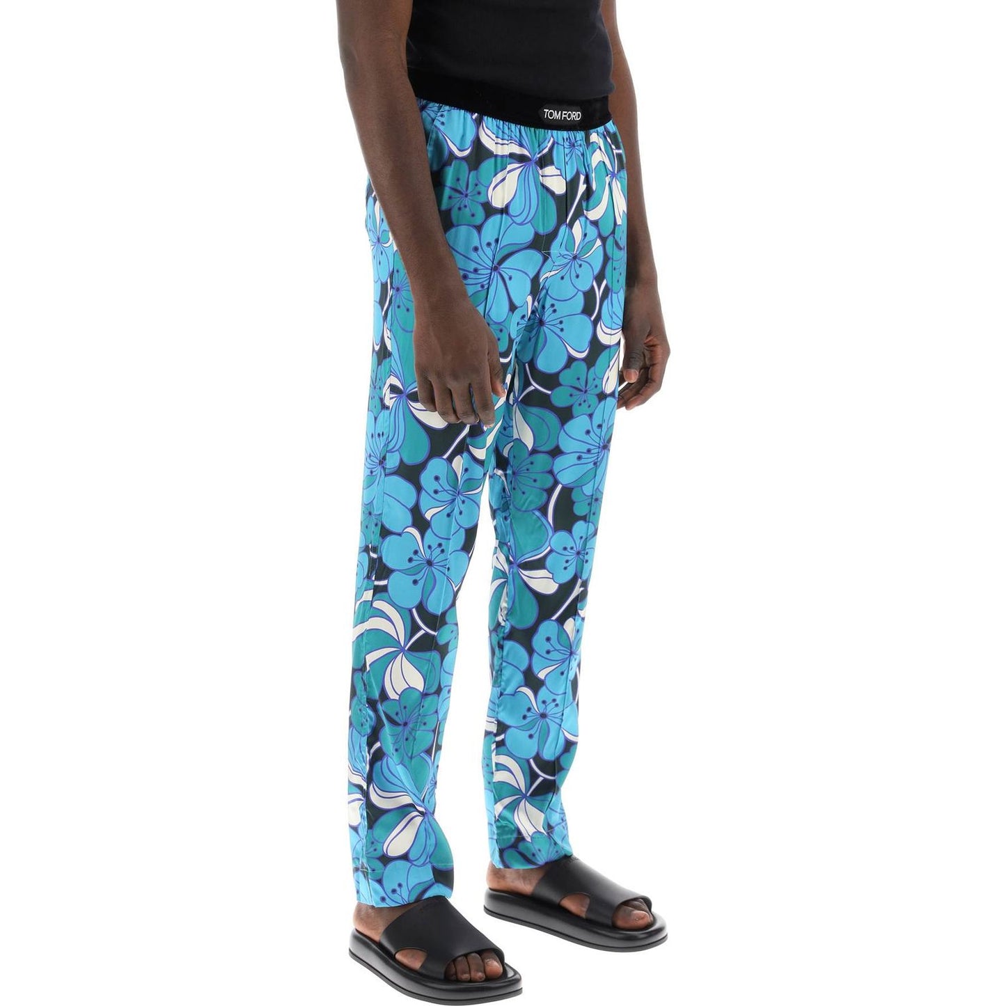 Tom Ford pajama pants in floral silk Beachwear & underwear Tom Ford