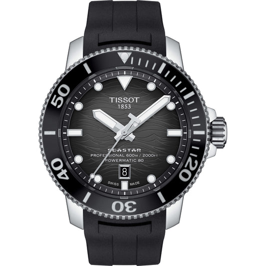 TISSOT Mod. SEASTAR 2000 Powermatic 80 Automatic Gent,READY STOCKED WATCHES,Wristwatch