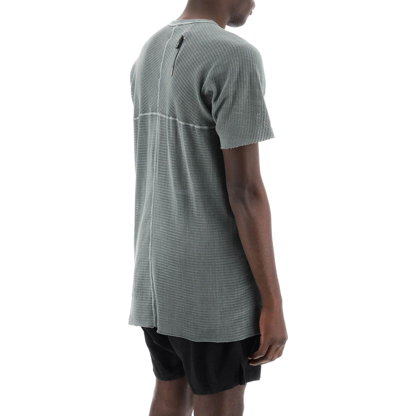 Boris Bidjan Saberi cotton perforated t-shirt Topwear Boris Bidjan Saberi