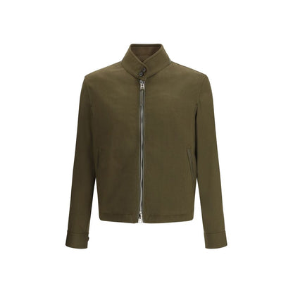Tom Ford Bicolor Wool Full-Length Jacket