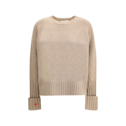 Tory Burch Beige Merino Wool Sweatshirt Tory Burch