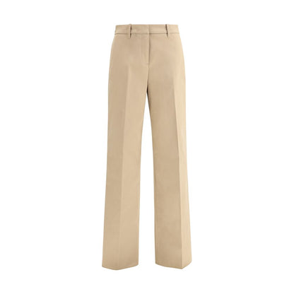 True Royal Beige Cotton Casual Pants True Royal