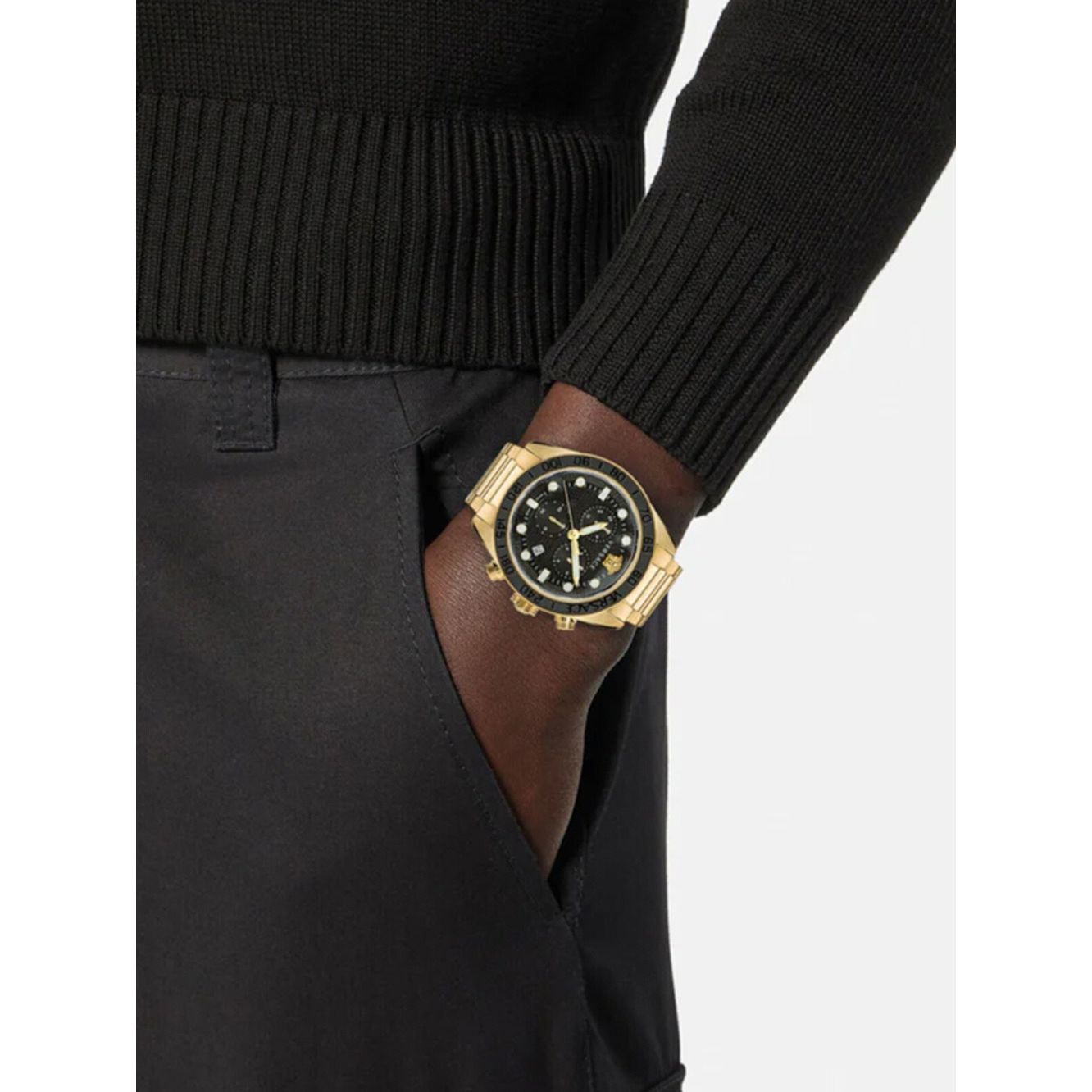 VERSACE Mod. GRECA DOME CRONO-3