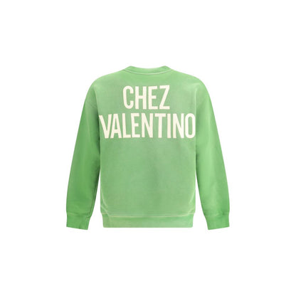Valentino Bicolor Cotton Sweatshirt Valentino