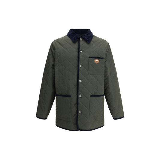 Valentino Bicolor Polyamide Coat Valentino