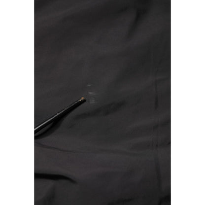 Valentino Black Mid Waist Men Tapered Dress Trouser Pants Valentino