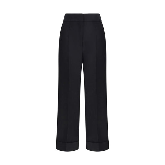 Valentino Black Wool Dress Pants Valentino
