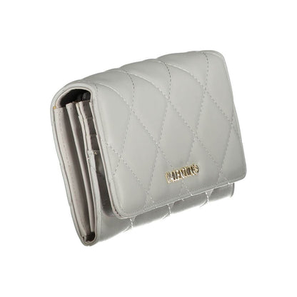 Valentino Grey Polyurethane Womens Wallet