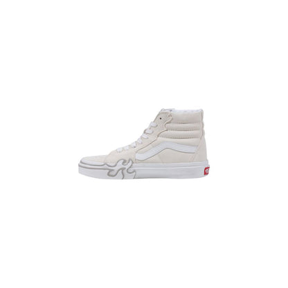 Vans White Suede Leather High Top Sneakers Vans