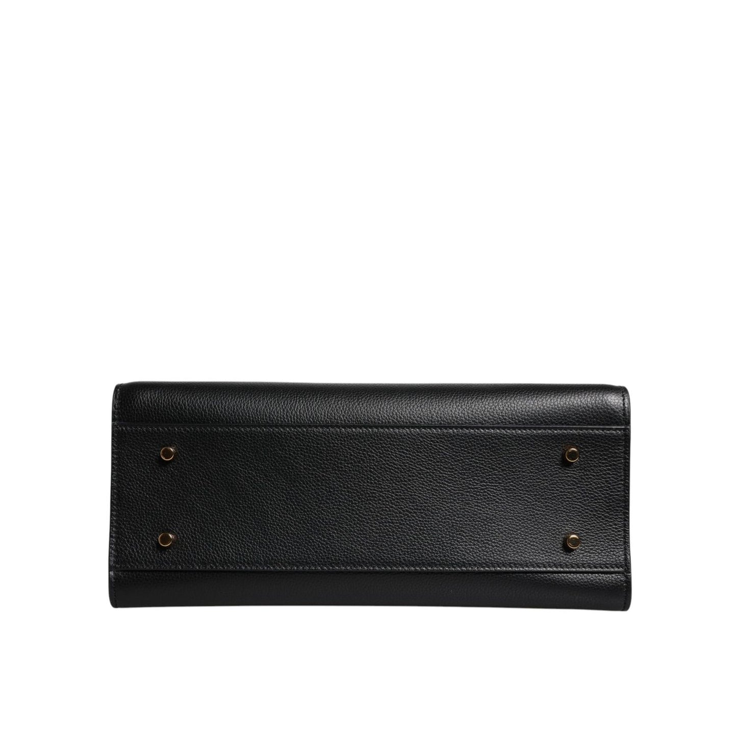 Versace Black Large Leather Top Handle Shoulder Crossbody Bag Versace