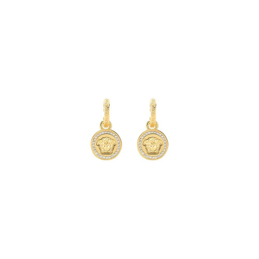 Versace Gold Brass Earrings