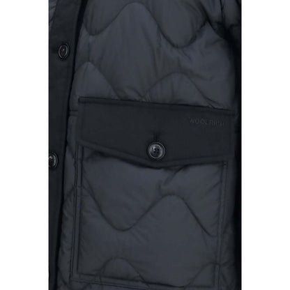 Woolrich Gray Polyester Full-Length Jacket
