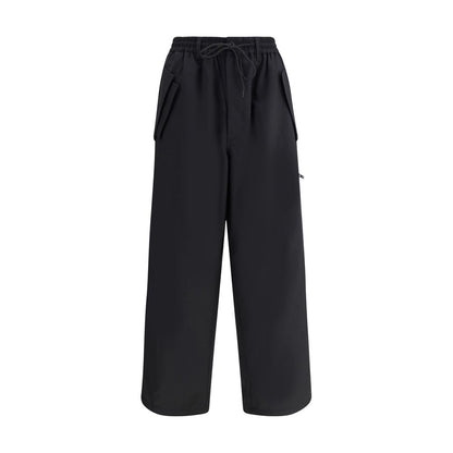 Y-3 Black Wool Casual Pants Y-3