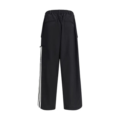 Y-3 Black Wool Casual Pants Y-3