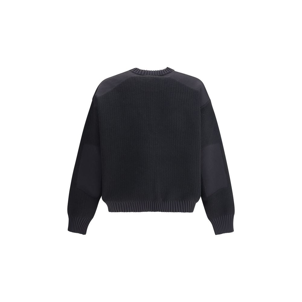 Y-3 Black Wool Sweatshirt Y-3