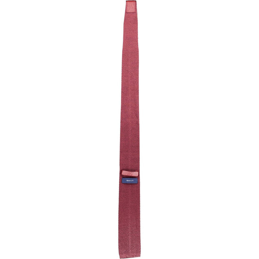 Elegant Silk Red Tie for Sophisticated Gentlemen