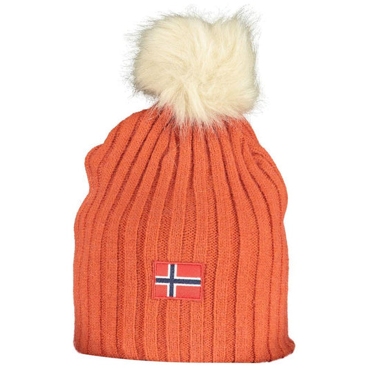 Orange Polyester Hat Norway 1963