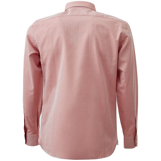 Tom Ford | Pink Contrasting hem Regular Fit Shirt  | McRichard Designer Brands
