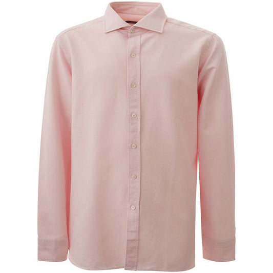 Tom Ford | Pink Long Sleeves Regular Fit Shirt  | McRichard Designer Brands