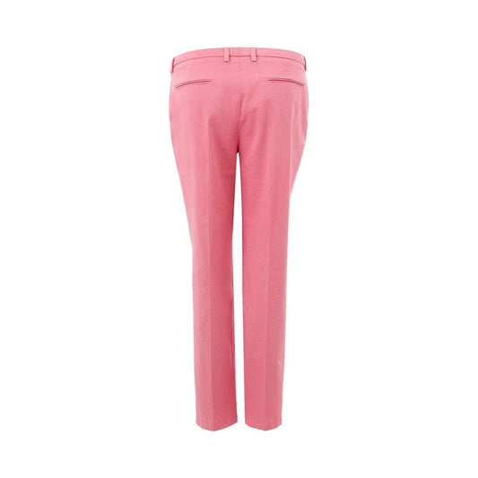 Lardini | Pink Cotton Trouser  | McRichard Designer Brands