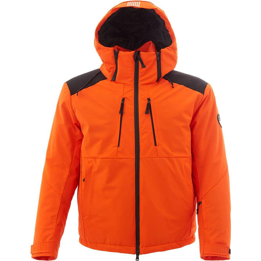 EA7 Emporio Armani | Orange Winter Jacket with Removable Sleeveless vest  | McRichard Designer Brands