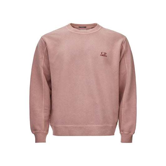 C.P. Company | Cotton Sweatshirt with Embroidered Logo | McRichard Designer Brands