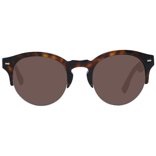 Zegna Couture | Brown Men Sunglasses | McRichard Designer Brands