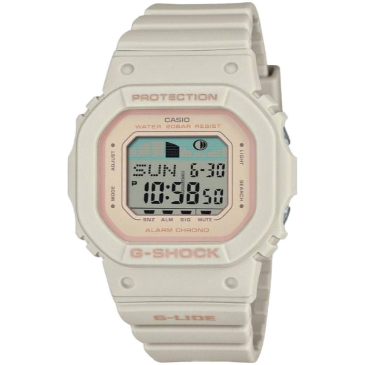 CASIO G-SHOCK Mod. G-LIDE White - SURF TIDE GRAPHS WATCHES CASIO G-SHOCK