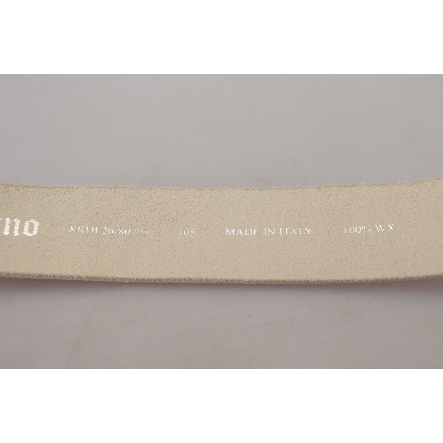 John Galliano | Pink Leather Letter Logo Round Buckle Waist Belt - McRichard Designer Brands