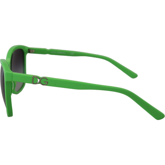 Dolce & Gabbana | Green Acetate Frame Round Shades DG4170PM Sunglasses  | McRichard Designer Brands