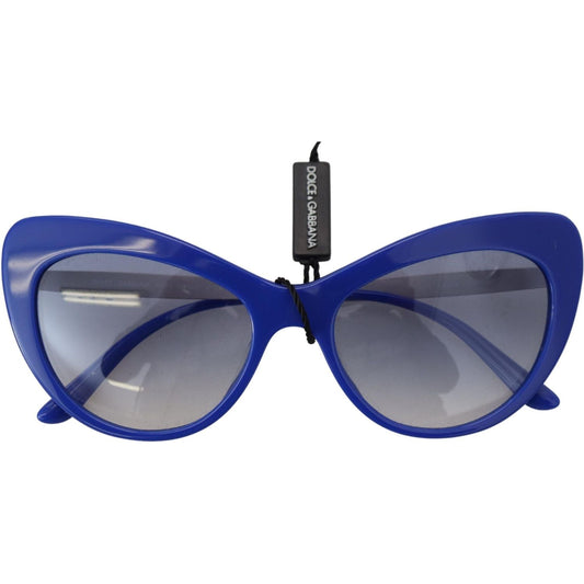 Dolce & Gabbana | Blue Acetate Full Rim Cat Eye DG4307 Sunglasses  | McRichard Designer Brands