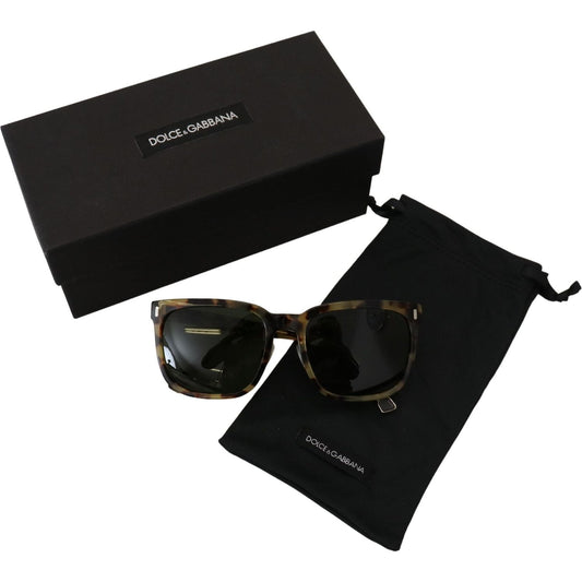 Dolce & Gabbana | Havana Green Acetate Tortoise Shell DG4271 Sunglasses  | McRichard Designer Brands