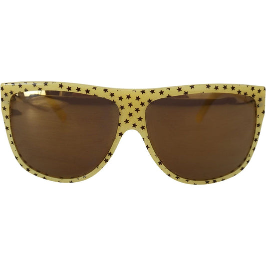 Dolce & Gabbana | Yellow Stars Acetate Square Shades DG4125 Sunglasses  | McRichard Designer Brands