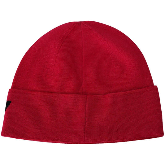 Givenchy | Red Pink Wool Beanie Unisex Men Women Beanie Hat Beanie Hat | McRichard Designer Brands