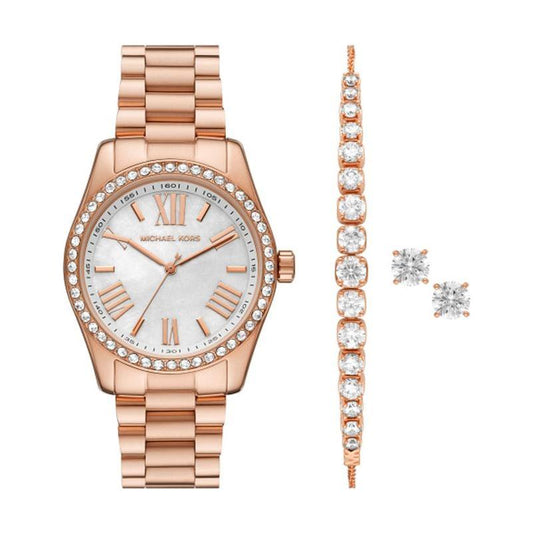 MICHAEL KORS Mod. LEXINGTON - Special Pack - Bracelet & Earring WATCHES MICHAEL KORS