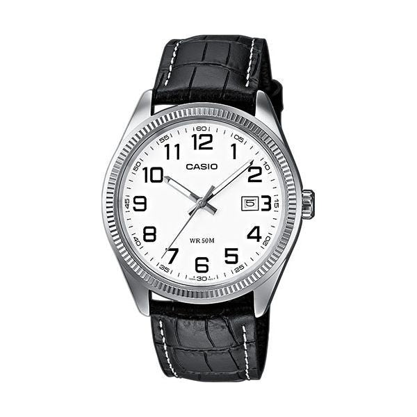 CASIO COLLECTION Mod. DATE -WHITE, NUMBERS WATCHES CASIO