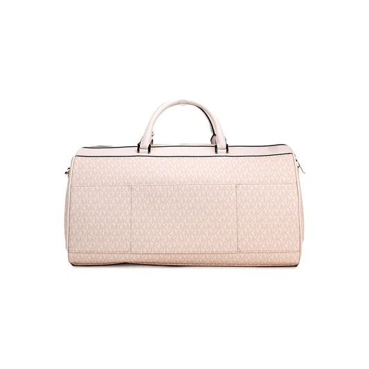 Michael Kors | Travel XL Dark Powder Blush PVC Top Zip Duffle Weekender Bag | McRichard Designer Brands